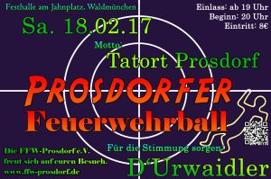 Balleinlage 2017 | Tatort Prosdorf