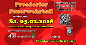 Balleinlage 2018 | Prosdorf im Liebesrausch